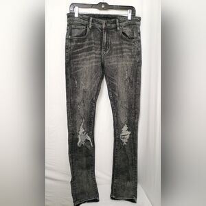 Men's Skinny Jeans in Black